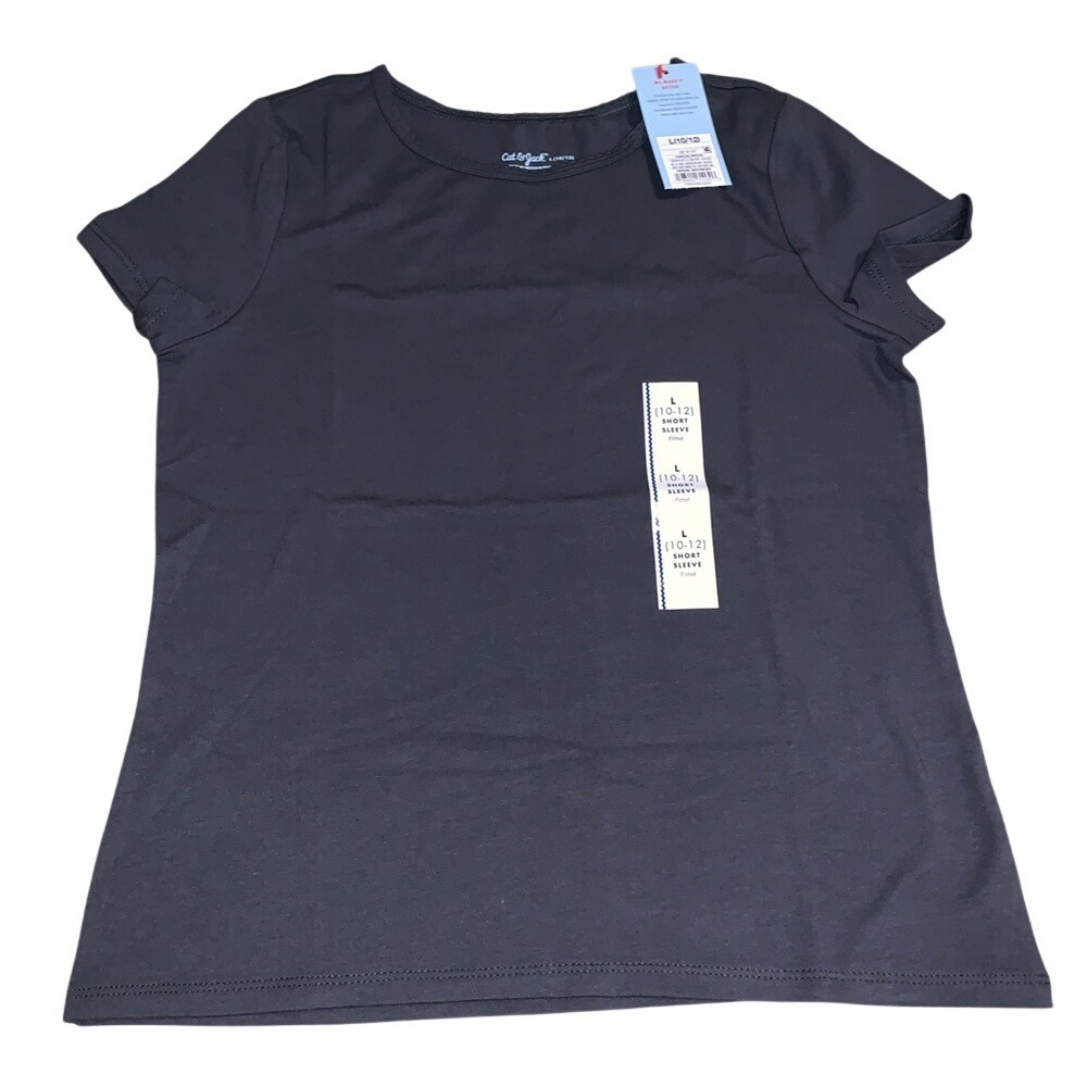 Target Cat & Jack Dark Blue Short Sleeve Tee